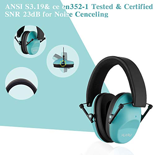 Noise Cancelling Ear Muffs for Shooting Hunting, Adjustable Shooti...